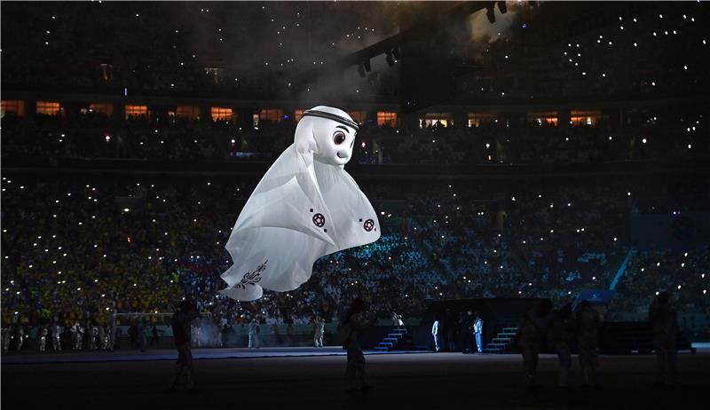 من حفل افتتاح مونديال قطر