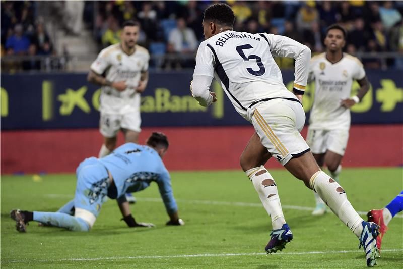 من لقاء ريال مدريد وقادش