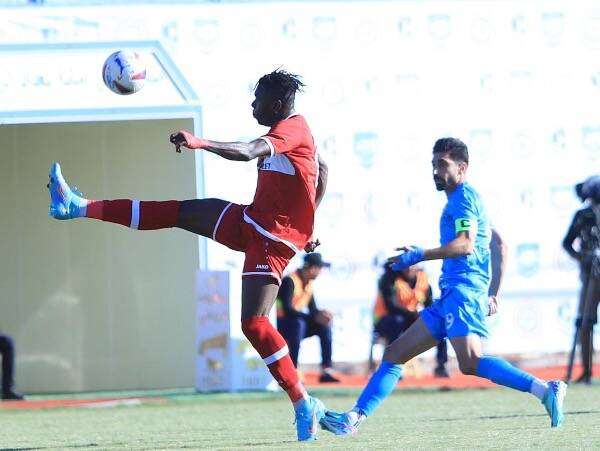 جانب من المباراة