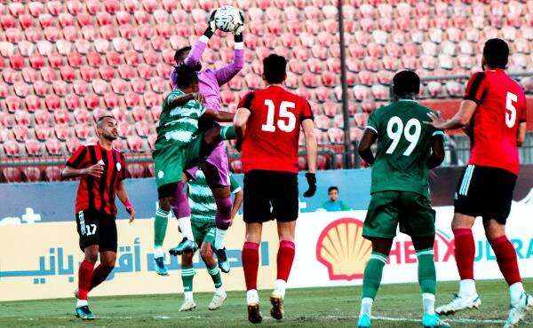 جانب من المباراة