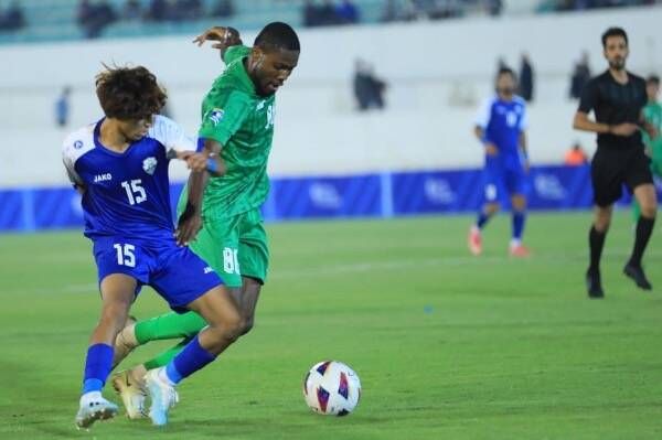 جانب من المباراة