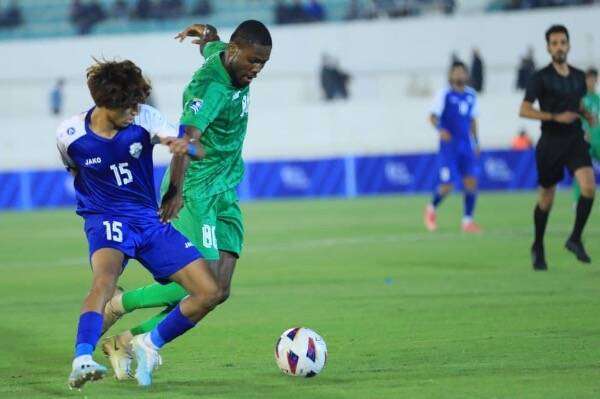 جانب من المباراة