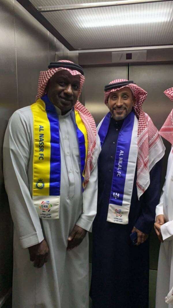 ماجد عبدالله وسامي الجابر