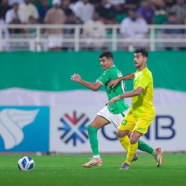 جانب من المباراة