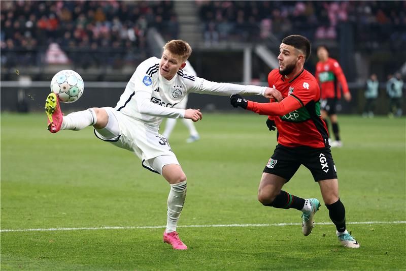 جانب من المباراة