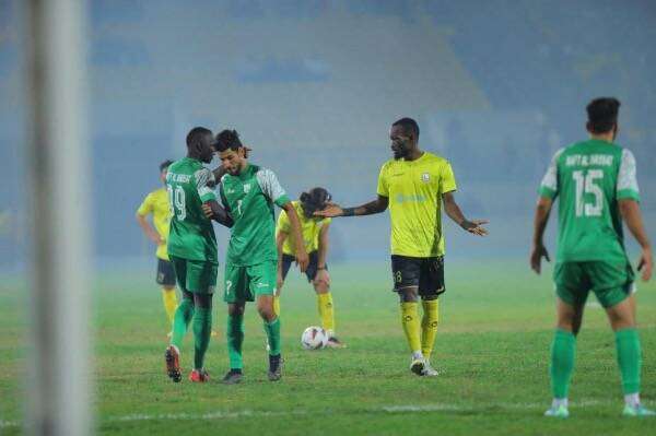 جانب من المباراة