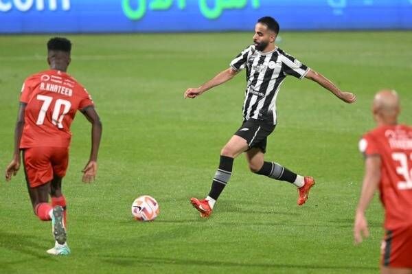 جانب من المباراة