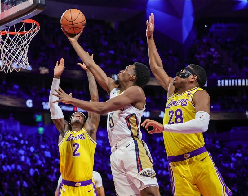 جانب من المباراة