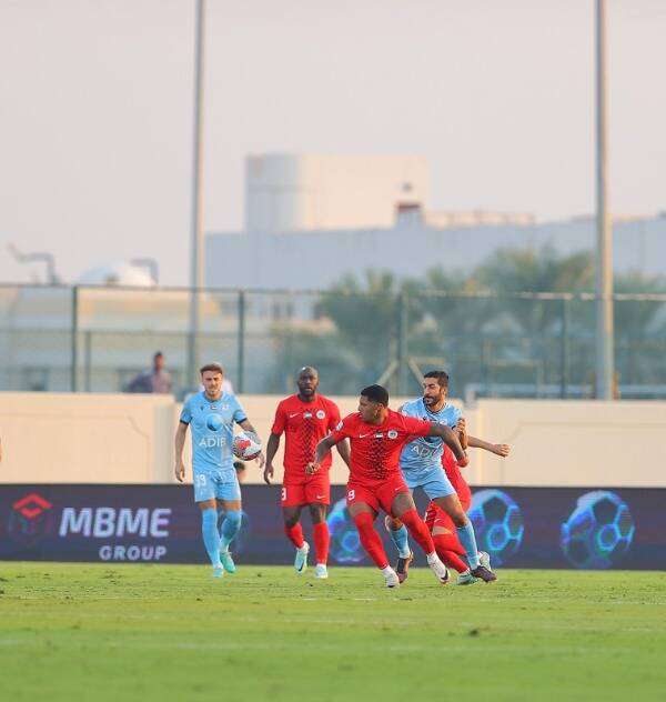 جانب من المباراة