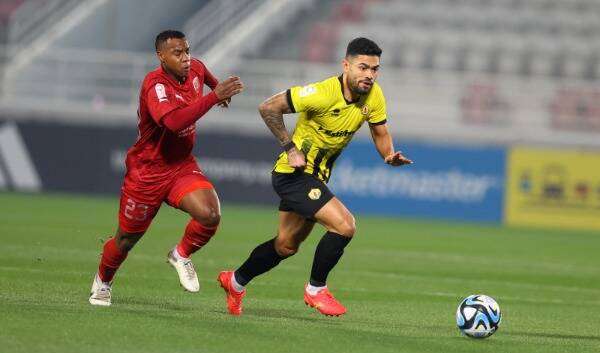 جانب من المباراة