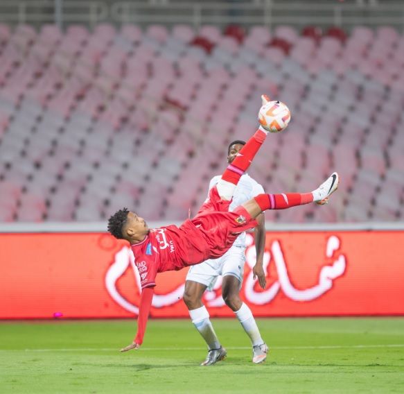 جانب من المباراة