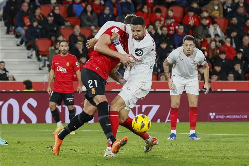 جانب من المباراة