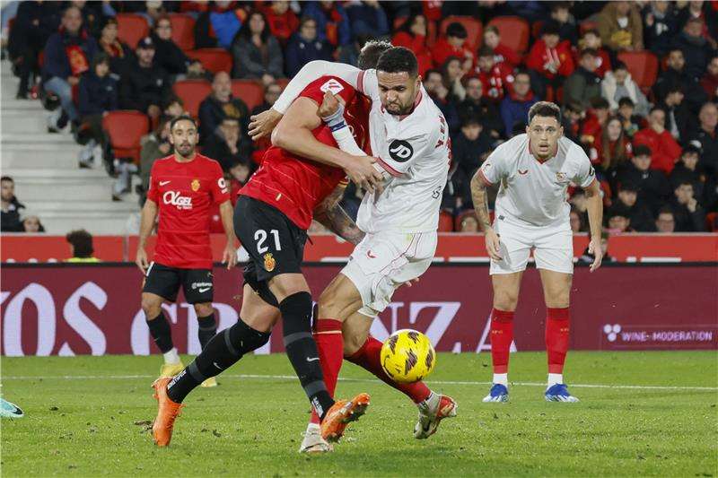 جانب من المباراة