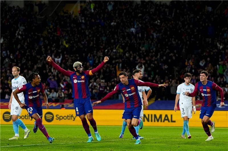 لاعبو برشلونة