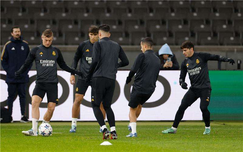 من تدريبات الفريق الملكي