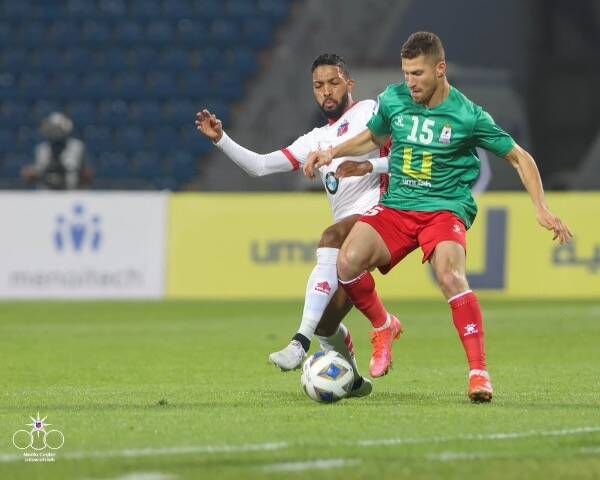 من مباراة الوحدات والكويت