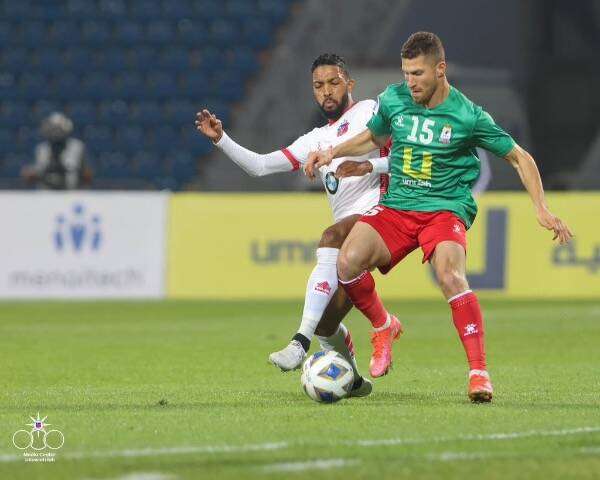 من مباراة الوحدات والكويت