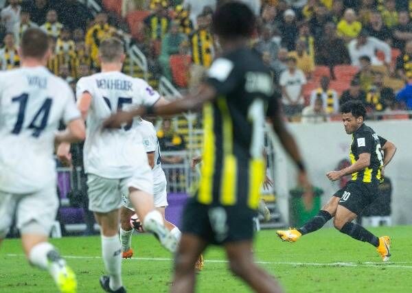 جانب من المباراة