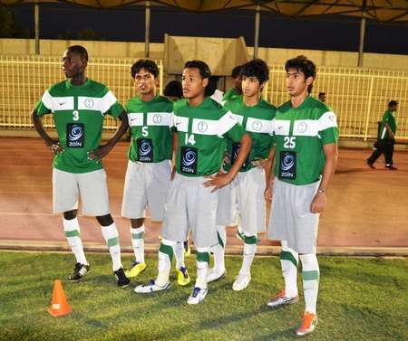 لاعبو منتخب السعودية للشباب
