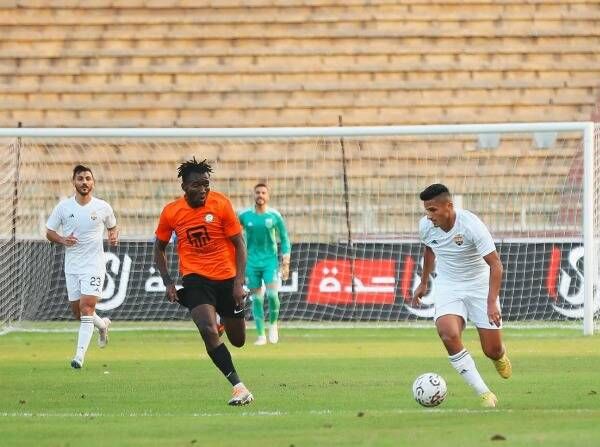 من لقاء البنك الأهلي والجونة