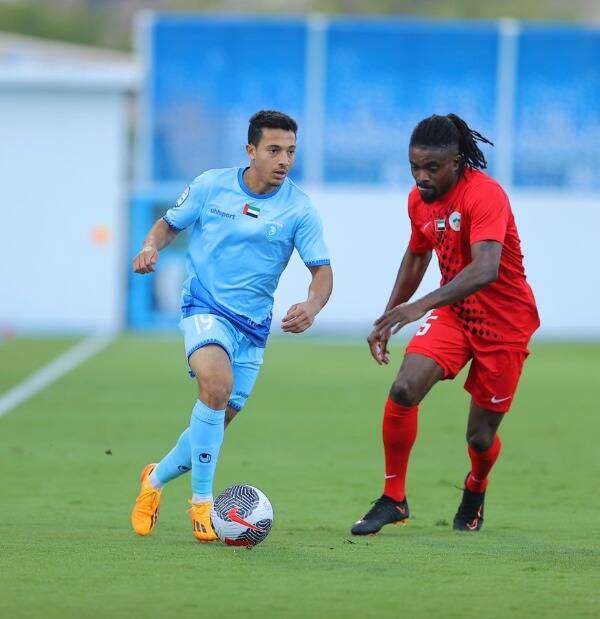 جانب من المباراة