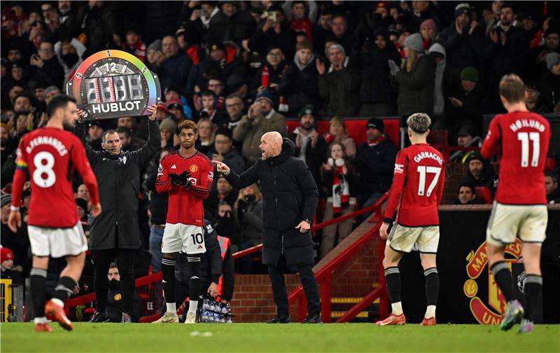 راشفورد إلى جانب تن هاج