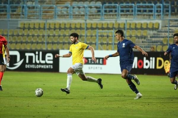 جانب من المباراة