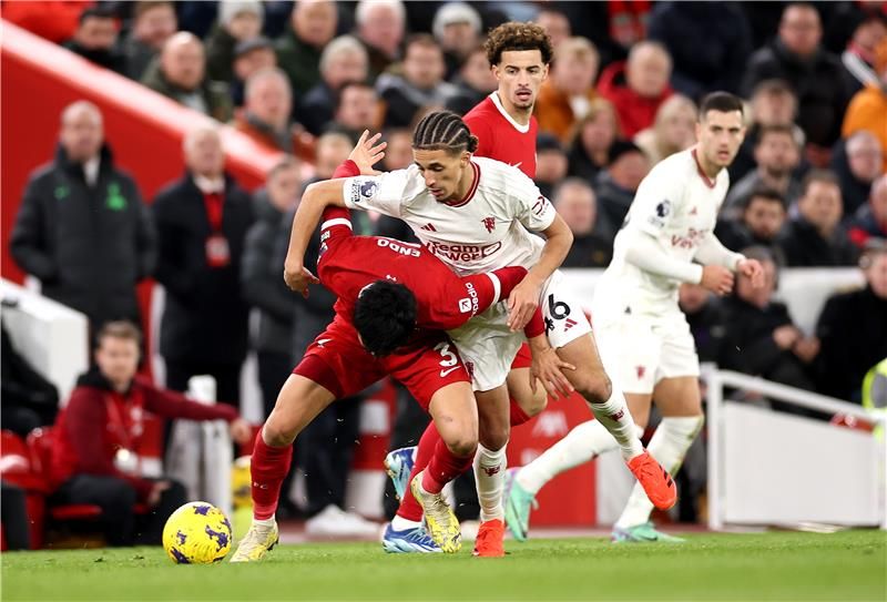 جانب من المباراة