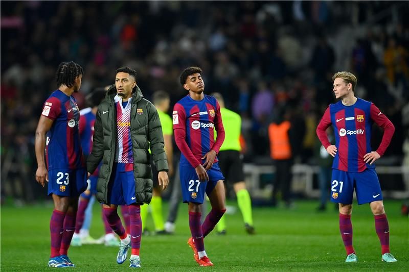 لاعبو برشلونة