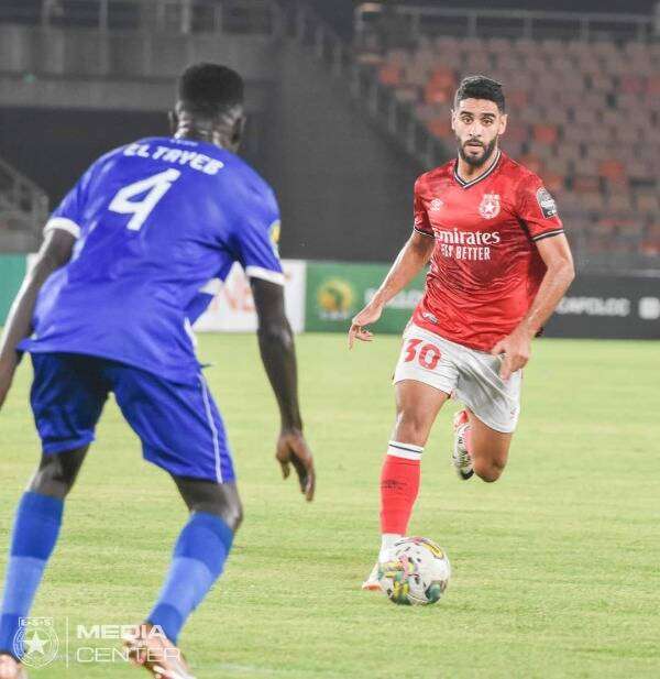 جانب من المباراة