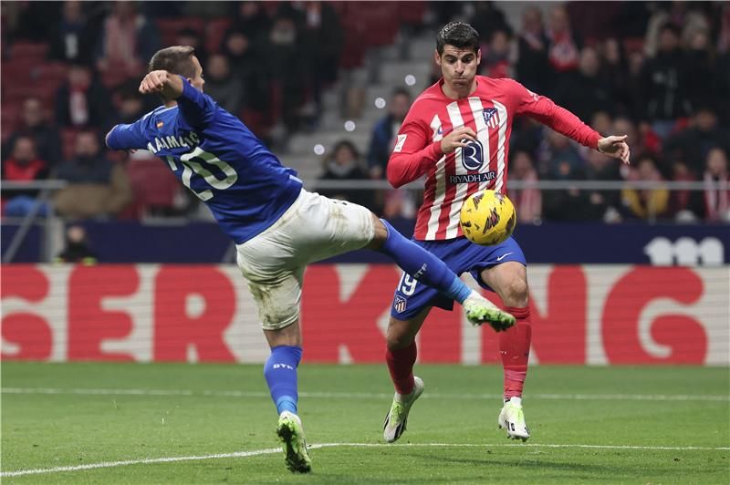 من لقاء أتلتيكو مدريد وخيتافي