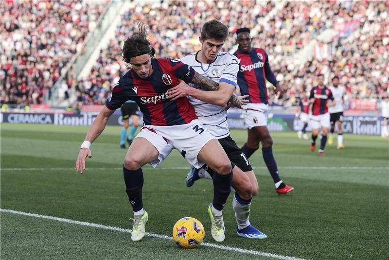 من لقاء بولونيا وأتالانتا