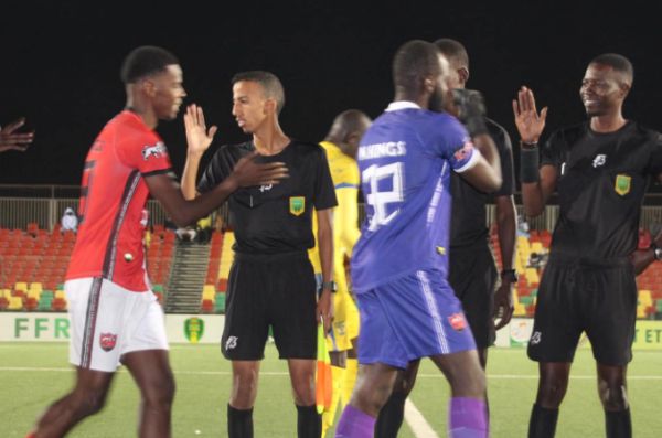 جانب من المباراة