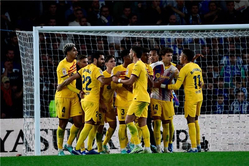 لاعبو برشلونة