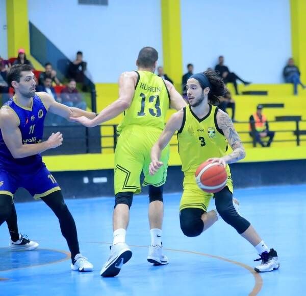 من الدوري العراقي لكرة السلة