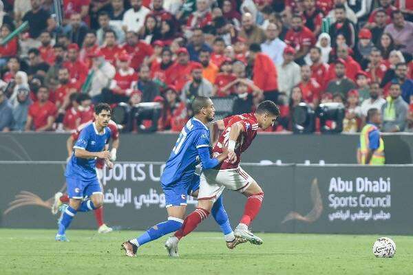 جانب من المباراة