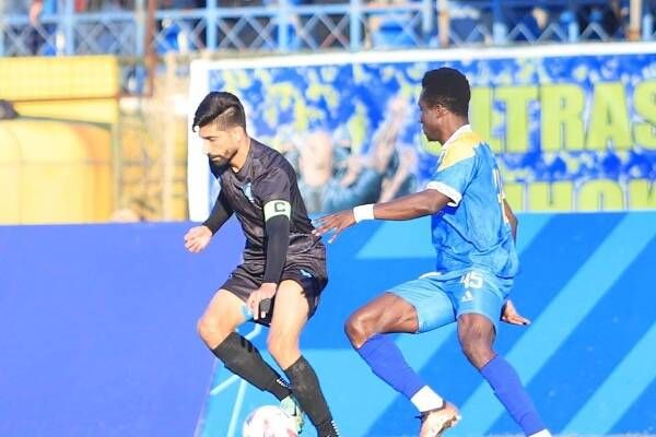 جانب من المباراة