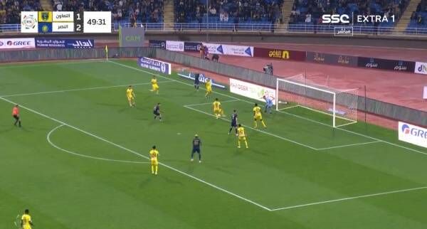 جانب من المباراة