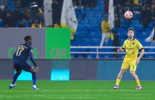 جانب من المباراة