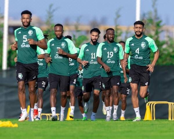 لاعبو منتخب السعودية