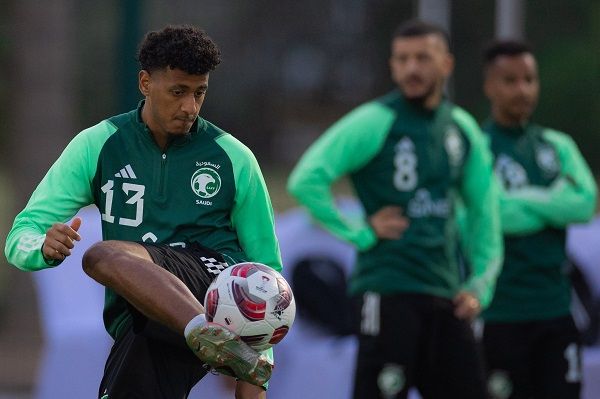 مران من تدريبات المنتخب السعودي