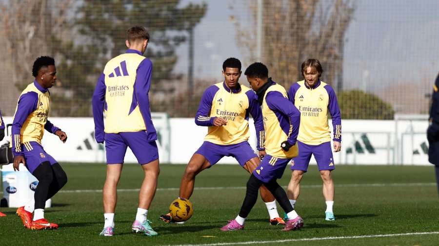 real madrid training