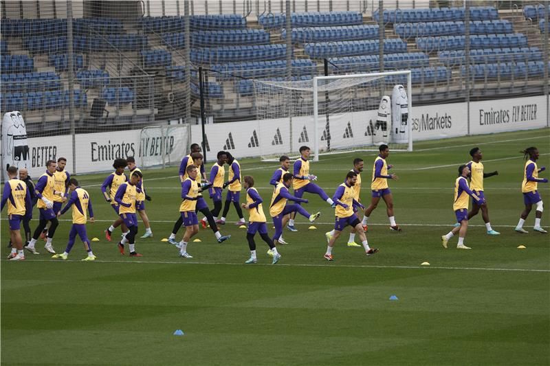 من تدريبات الفريق