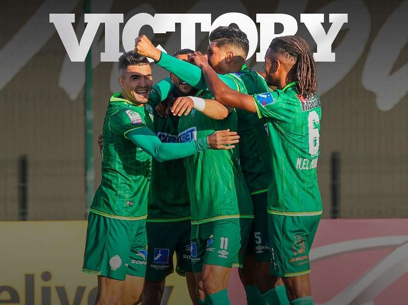 فرحة لاعبي الرجاء