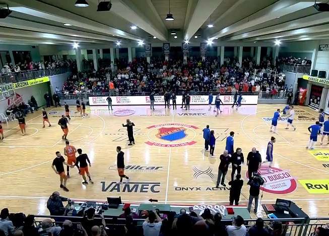 جانب من المباراة