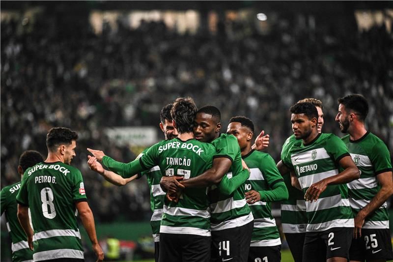 لاعبو سبورتينج لشبونة