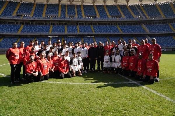 من تدريبات المنتخب