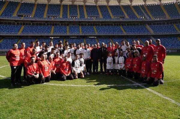 من تدريبات المنتخب