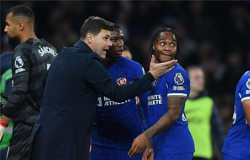 ماوريسيو بوكيتينو ورحيم سترلينج