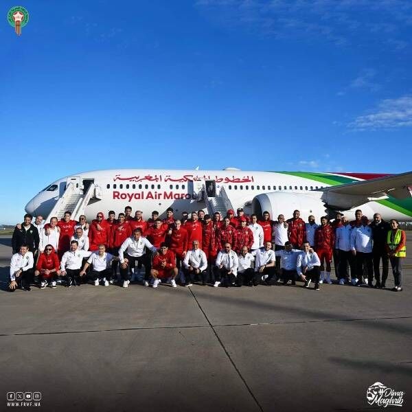 بعثة المنتخب المغربي - صور رسمية